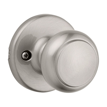 Kwikset Kwikset Cove Satin Nickel Dummy Knob Right or Left Handed 94880-490